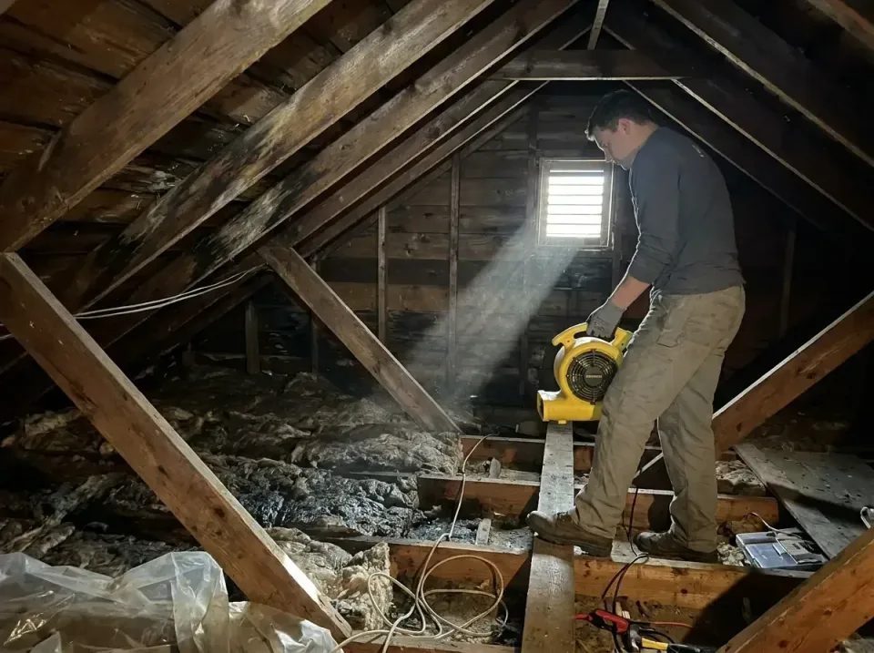 attic-water-damage-drying-proc-007 — frequently asked questions, Emergency Water Extraction & 24/7 Flood Response in Anadark…